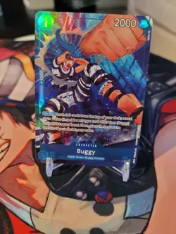BUGGY - One Piece TCG OP02-058 - ALT ART AA Rare R - Paramount War - Image 1