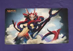 Magic the Gathering MTG Playmat Thassa God Of The Sea TCG CCG Card 24.5” x 13.5” - Image 1