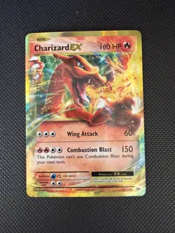 Pokemon TCG Charizard-EX Evolutions Card 12/108 NM Condition - Image 1