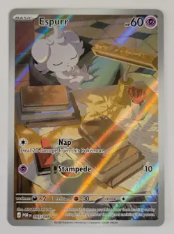 Espurr 95/88 Pokemon Illustration Rare Perfect Order Card NM Near Mint - Image 1