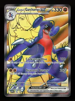 Cynthia's Garchomp ex 204 Promo Scarlet & Violet Promo Pokemon Card - Image 1