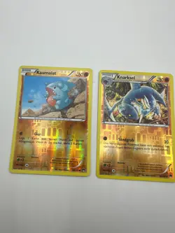 Pokemon Karte TCG Knarksel 68+69/122 XY Breakpoint Holo Rare Deutsch LP - Image 2