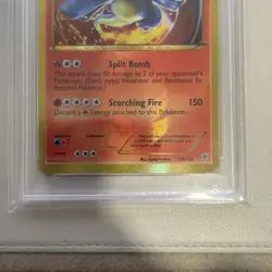 PSA 8 SHINY CHARIZARD 136/135 SECRET RARE 2013 B&W PLASMA STORM GRADED CARD - Image 3
