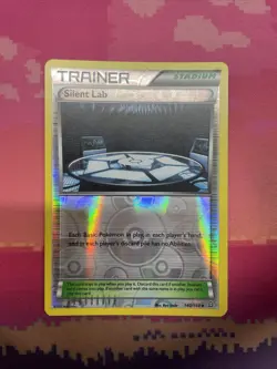 Pokemon Card Silent Lab Primal Clash Reverse Holo 140/160 NM - Image 1