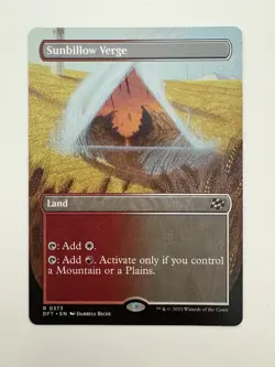 Sunbillow Verge Borderless MTG Magic the Gathering Card NM Near Mint DFT - Image 1