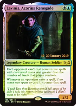 1x Lavinia, Azorius Renegade - Foil Prerelease Promo NM-Mint, English Prerelease - Image 1