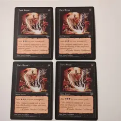 4 Dark Ritual Mirage MTG - Image 1