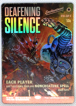 Deafening Silence (Showcase) 120 FOIL MTG Special Guests SPG NM X1 - Image 1