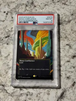 Mana Confluence Poster Borderless EOS 0070 PSA 8 (MTG Edge of Eternities 2025) - Image 1