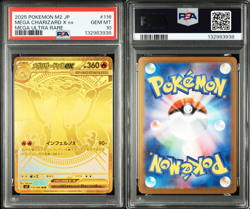PSA 10 Mega Charizard X ex MUR Inferno X 116/080 2025 Pokemon Japanese M2 GEM MT - Image 3