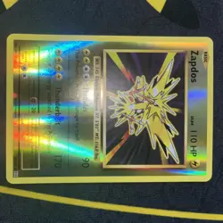 Pokemon TCG Zapdos 42/108 Reverse Holo Rare XY Evolutions 2016 - Image 2
