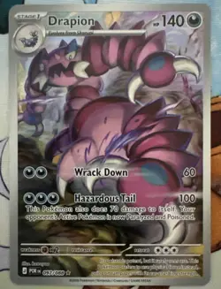 Pokemon TCG Mega Evolutions Perfect Order Drapion Illustration Rare 97/88 NM - Image 1