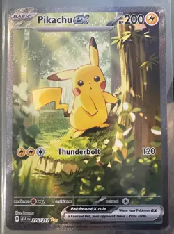 Nintendo Pokemon TCG Pikachu ex 276/217 SV SIR Holo English Ascended Heroes - Image 1