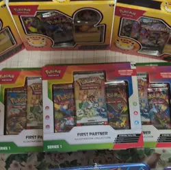 #4: Pokemon TCG, First Partner Knock Out 2026 Kyogre Suicune Charizard LOT of 15 - Image 5