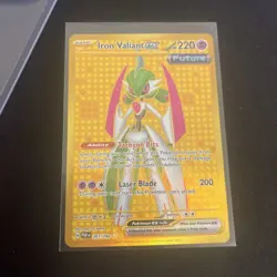 Iron Valiant ex - Hyper Rare - Paradox Rift 261/182 - Pokemon TCG - Image 1