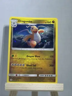 2017 Pokemon TCG Dragonite Sun & Moon 96/149 Cosmos Holo - Image 1