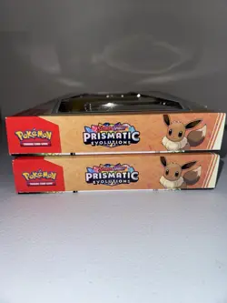 2x Pokemon TCG Prismatic Evolutions Accessory Pouch Special Collection Sealed - Image 2