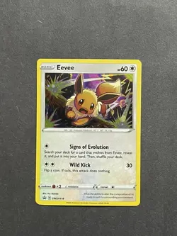 The Pokemon Company Eevee SWSH118 Holo Promo Basic 60 HP English Pokemon TCG - Image 1