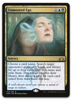 Unmoored Ego #212 (LP) Guilds of Ravnica GRN Magic MTG - Image 1
