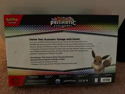 Pokemon Prismatic Evolutions Accessory Pouch Special Collection *Factory Sealed* - Image 3