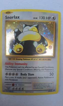 Pokemon TCG Snorlax XY179 Promo Holo - Image 1