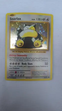 Pokemon TCG Snorlax XY179 Promo Holo - Image 2