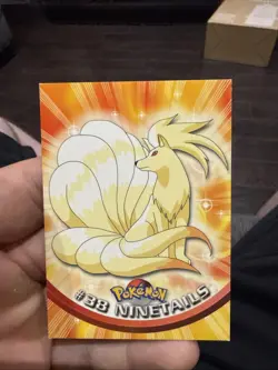 Pokemon 1999 #38 Ninetales - Topps Series 1 NM-MT - Image 1