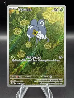 Nymble Illustration Rare Pokemon TCG Phantasmal Flames 096/094 - Image 1
