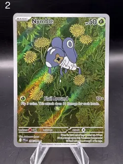 Nymble Illustration Rare Pokemon TCG Phantasmal Flames 096/094 - Image 3