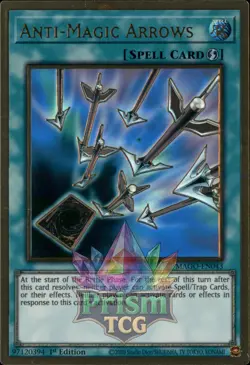 1st ed Anti-Magic Arrows premium gold rare MAGO-EN043 Yugioh - Image 1
