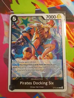 ONE PIECE Pirates Docking Six OP15-088 R ENGLISH - Image 1