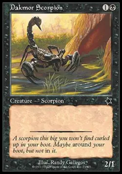 Dakmor Scorpion - ST MTG - Medium Play - Image 1