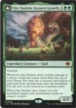 MTG: The Lost Caverns of Ixalan: Ojer Kaslem, Deepest Growth: LP Condition - Image 1
