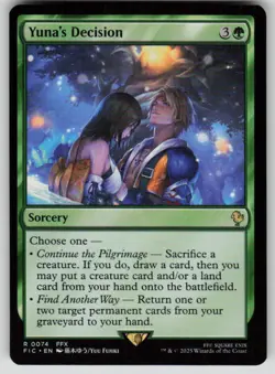 Yuna's Decision R Commander: FINAL FANTASY 74 NM - Image 1