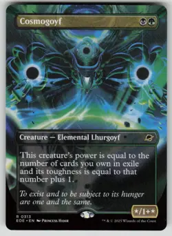 Cosmogoyf (Borderless) Rare Edge of Eternities 313 MTG Near Mint 2025 - Image 1