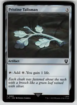 Pristine Talisman Commander: The Lord of the Rings 283 MTG NM - Image 1