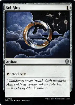 MTG Commander: Lorwyn Eclipsed Sol Ring () U NM - Image 1