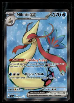 Milotic ex 217/191 Surging Sparks Ultra Rare Pokemon - Image 1