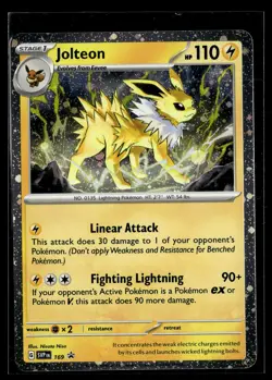 Jolteon 169 Scarlet & Violet Promo Pokemon - Image 1