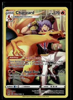 Charizard TG03/TG30 Lost Origin Trainer Gallery Holo Pokemon - Image 1