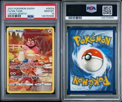 Pokemon TCG Miltank GG24/GG70 SWSH: Crown Zenith: Galarian Gallery Holo PSA 10 - Image 3
