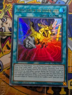 Yu-Gi-Oh! TCG Seven Cities of the Golden Land Blazing Vortex BLVO-EN062 VLP/LP - Image 1