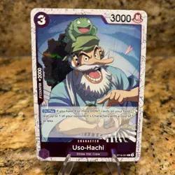 Uso-Hachi ST18-001 Holo Pirate Foil Premium Collection PRB02 One Piece Card Game - Image 1