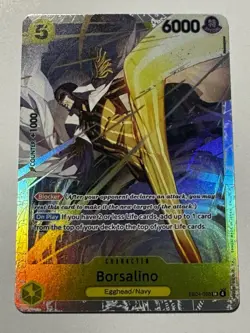 One Piece TCG Roronoa Zoro SR & Borsalino SR OP15 - Image 4