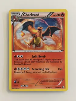 Charizard 2012 Rare Holo 20/149 Boundaries Crossed Near Mint Pokemon Card - Image 1