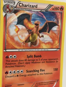 Charizard 2012 Rare Holo 20/149 Boundaries Crossed Near Mint Pokemon Card - Image 4