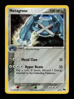 Metagross 2/17 Holo Rare POP Series 1 Pokemon Card - Image 1