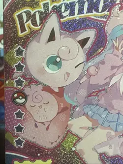 Pokemon Mengka Crossover Hatsune Miku + Jigglypuff UR-007 Card Chinese Non TCG - Image 3