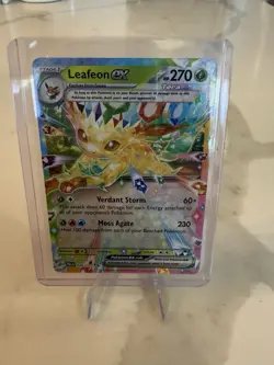 Pokemon TCG Leafeon EX Double Rare Holo Card 006/131 - Image 1