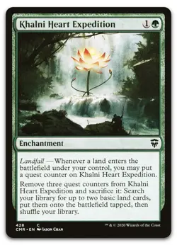 Khalni Heart Expedition #428 (NM) Commander Legends CMR Magic MTG - Image 1